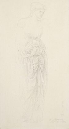Study of Fortune for ‘The Wheel of Fortune’ (1876)