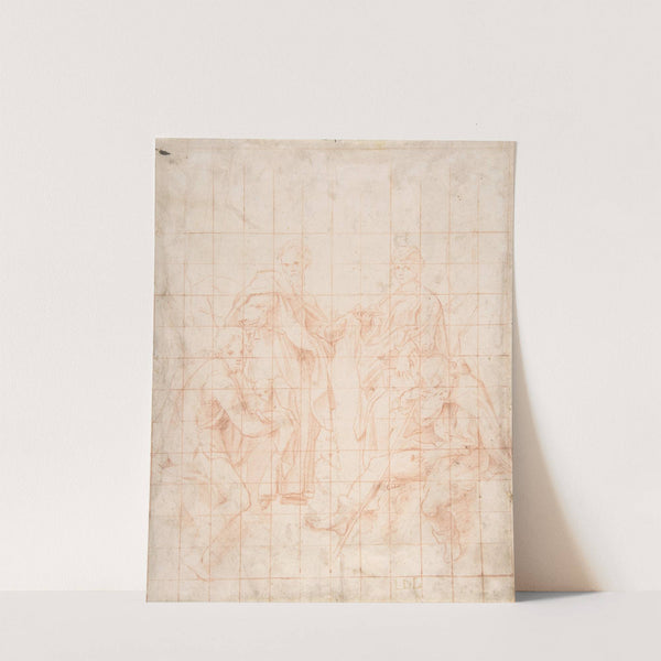 Study of Four Saints by Correggio