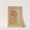 Study of Four Saints (Peter, Paul, John the Evangelist, and Zeno) (1456–1459) by Andrea Mantegna