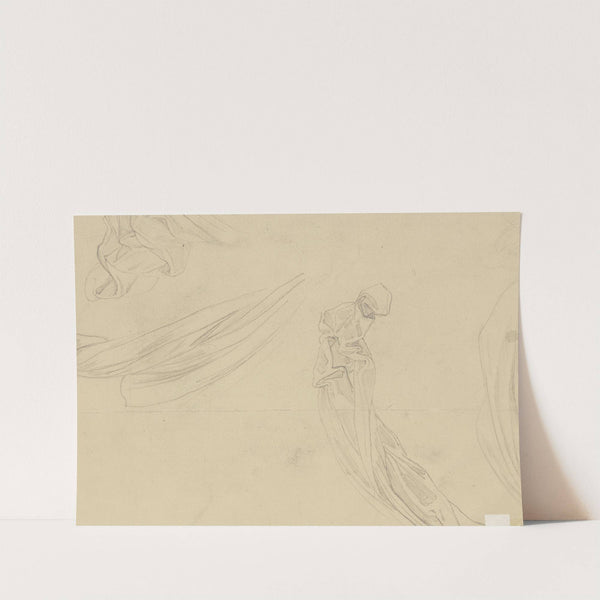 Study of garments by Bernhard von Neher the younger