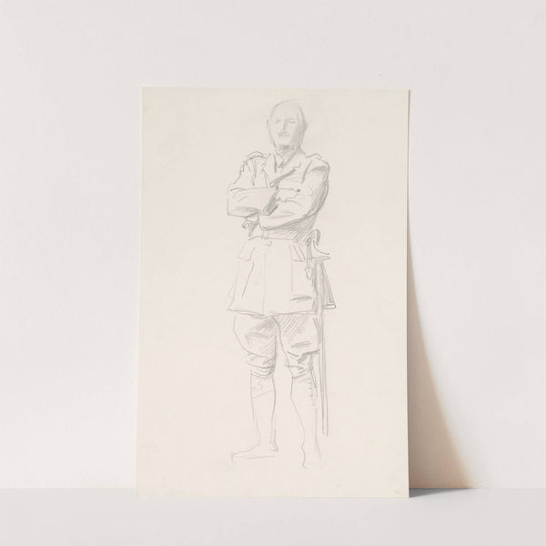 Study of General Louis Botha for 'General Officers of World War I' by John Singer Sargent