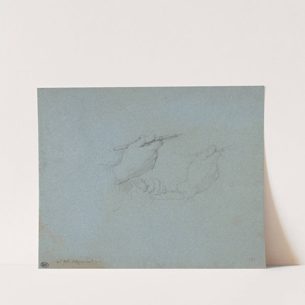 Study of Hands (ca. 1761) by Charles-Joseph Natoire