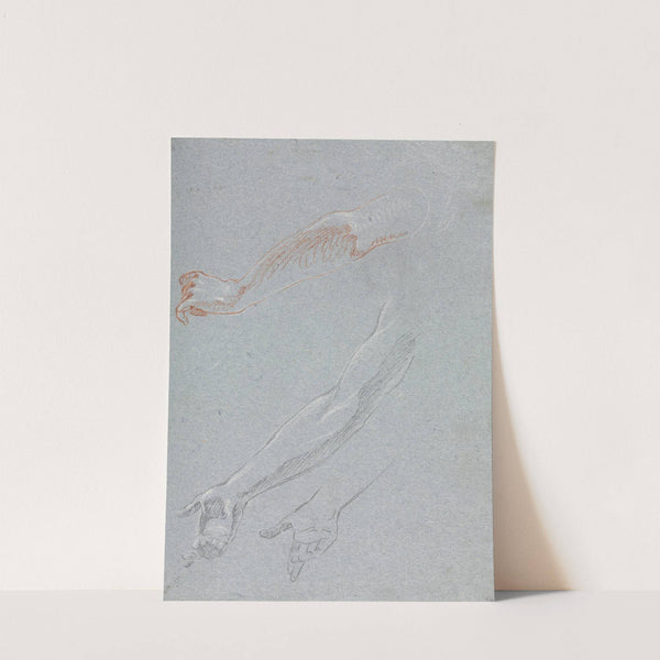 Study of hands and arms by Francesco Lorenzi