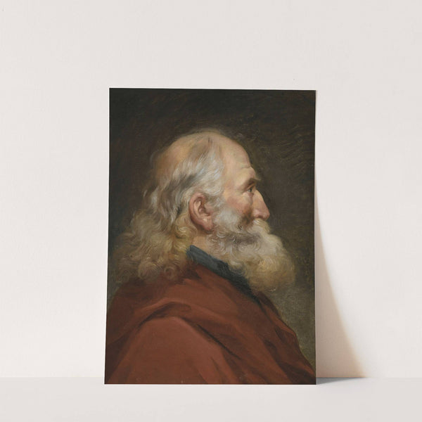 Study of head of a bearded man by Joseph-Marie Vien