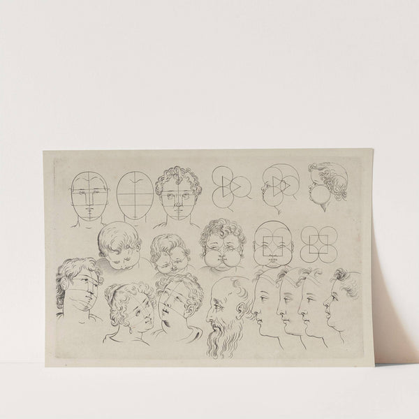 Study of Heads by Peter Paul Rubens