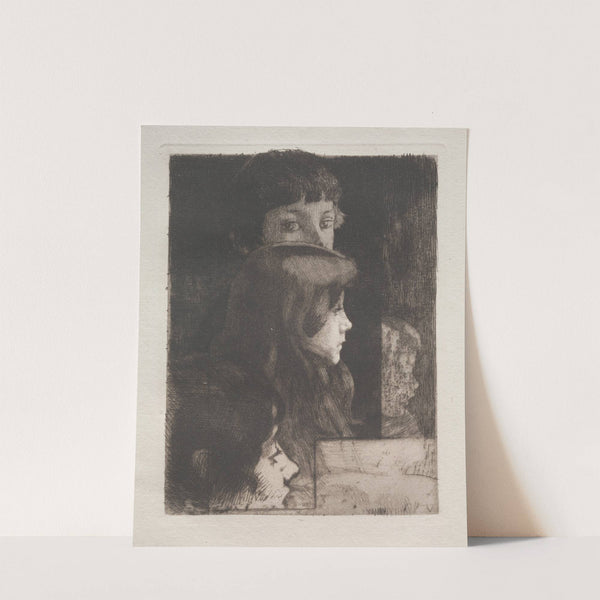 Study of Heads (1899) by Albert Besnard