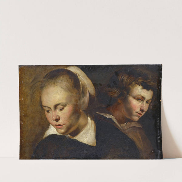 Study Of Heads by Jacob Jordaens