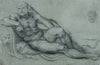Study of Hercules Resting, with Separate Studies of His Head and Foot
