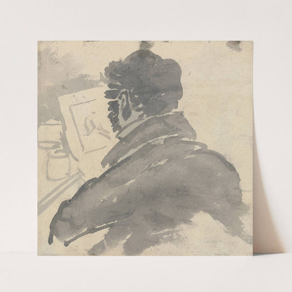 Study of J.M.W. Turner Sketching by George Jones