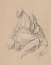 Study of Jacob’s robes for the painting ‘The Immaculate Conception of the Blessed Virgin Mary’