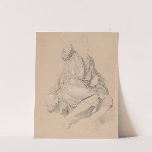 Study of Jacob's robes for the painting 'The Immaculate Conception of the Blessed Virgin Mary' by Józef Simmler