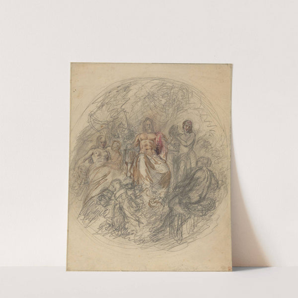 Study of Jove and Three Goddesses by Lorenzo Bartolini