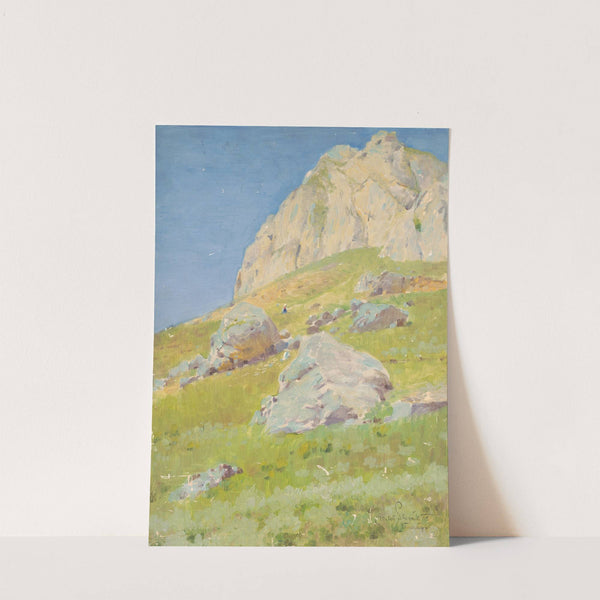 Study of Landscape around Súľovké Podhradie by Miloš Slovák