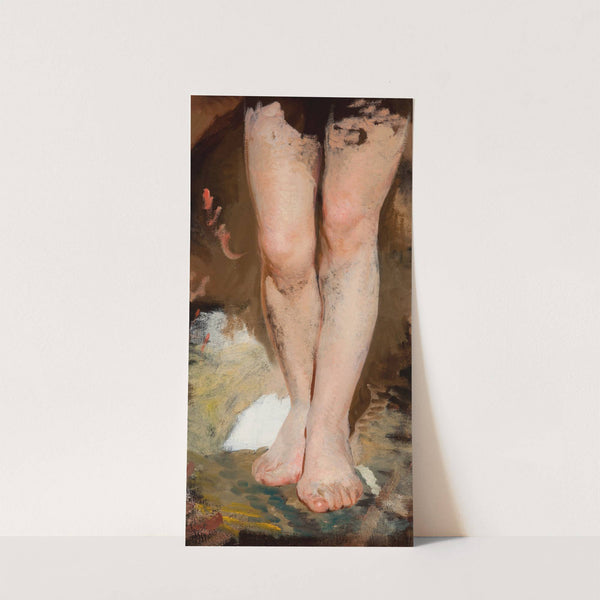 Study of Legs (Phryne) to the Painting 'Phryne on the Poseidon's Celebration in Eleusis' by Henryk Siemiradzki
