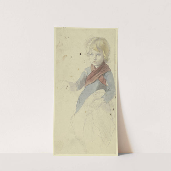 Study of little boys by Jakob Becker