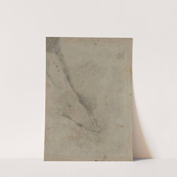 Study of Lower Leg and Right Foot by Giovanni Battista Piazzetta