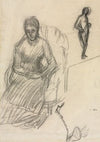 Study of Madame Marie Cantacuzène; Study of Standing Female Nude