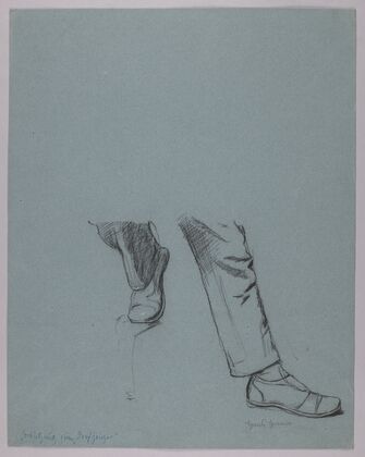 Study of Male Legs (1871)