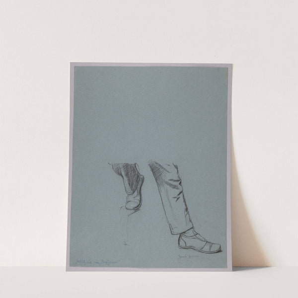 Study of Male Legs (1871) by Hans Thoma