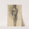 Study of Male Nude by Emil Alexay-Olexák
