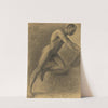 Study of Male Nude by Emil Alexay-Olexák