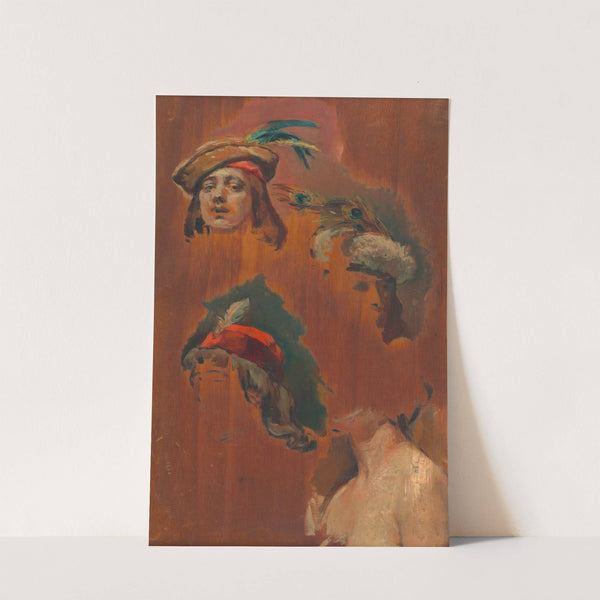 Study of man and woman by Kenyon Cox