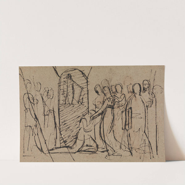 Study of Mary, Queen of Scots, Going to Execution by Benjamin Robert Haydon