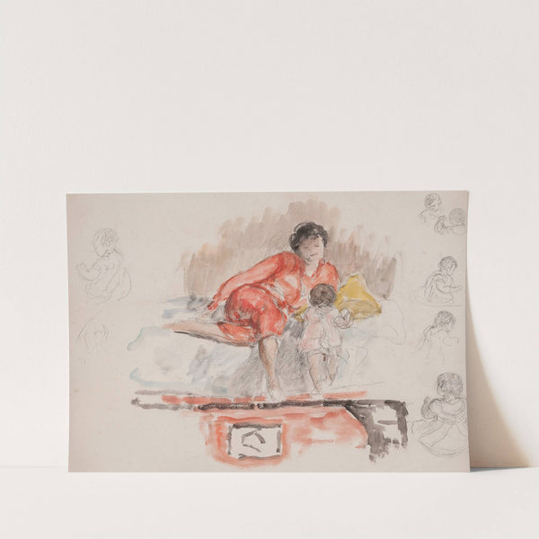 Study of Mother and Child by Henri Lebasque