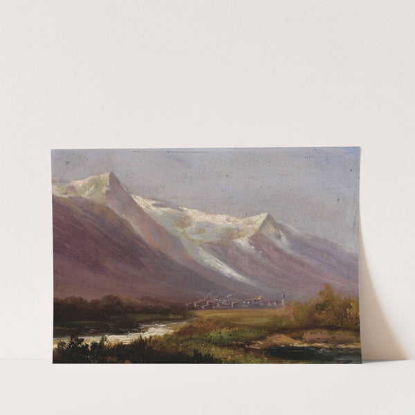 Study of Mountains by Albert Bierstadt