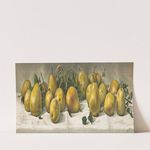 Study of pears (1891) by J. E. Barclay