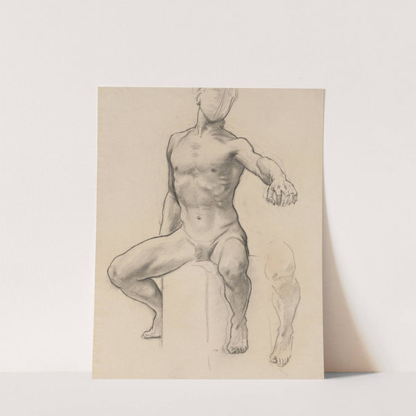 Study of Perseus for Perseus on Pegasus Slaying Medusa by John Singer Sargent