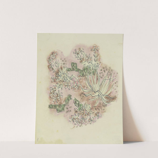 Study of plants 3 by August Babberger