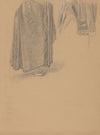 Study of robes of JaÅko of TÄczyn) for the painting ‘Queen’s Jadwiga’s Oath’
