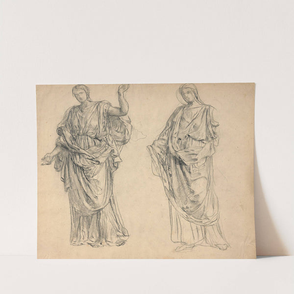 Study of saints by Louis Janmot