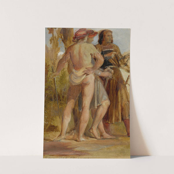 Study of soldiers by George Richmond