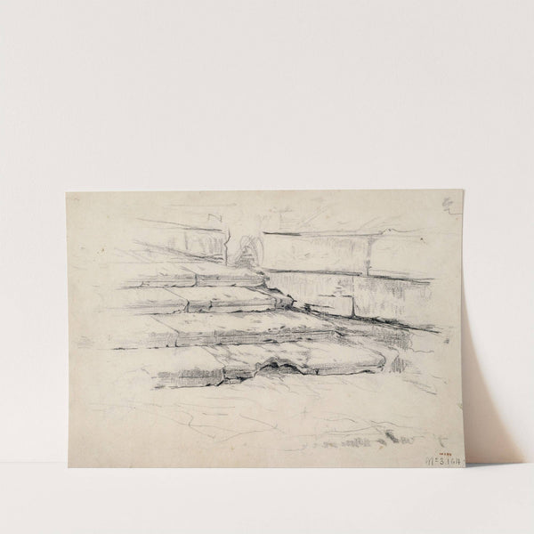 Study of Steps by Santiago Rusiñol