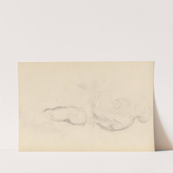 Study of the Allegorical Figure of Health in Rubens’ ‘The Birth of Louis XIII’ (1880-1883) by Paul Cézanne