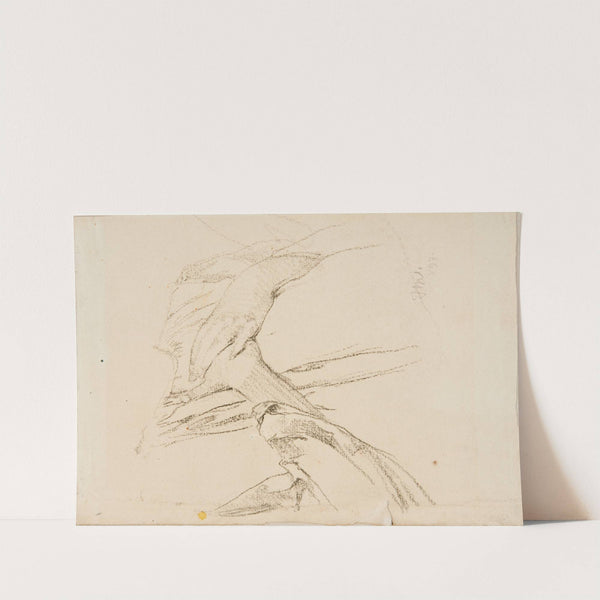 Study of the arms crossed on the chest (1897) by Józef Mehoffer