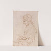 Study of the Artist's Mother Sewing by Ozias Humphrey