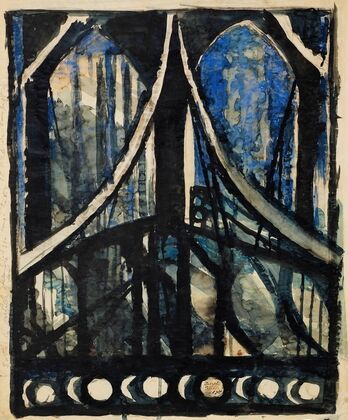 Study of the Brooklyn Bridge