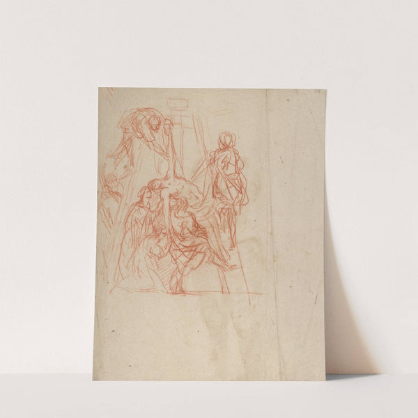 Study of the Descent from the Cross (early 17th–mid 17th century) by Cornelis Schut