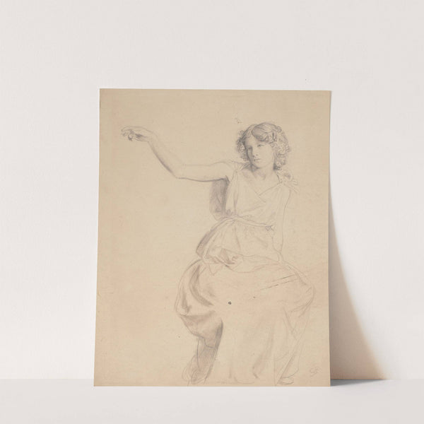 Study of the Figure of a Girl (1897) by Wojciech Gerson