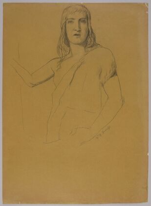 Study of the Figure of St John the Baptist (1910 - 1912)