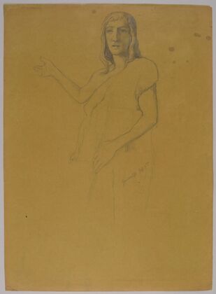 Study of the Figure of St John the Baptist (1910 - 1912)