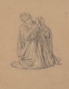 Study of the figure of St. Matthias to the painting ‘Martyrdom of St. Matthias’