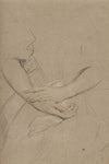 Study of the Forearms and Hands of a Woman