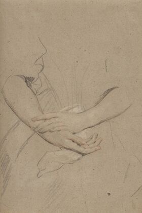 Study of the Forearms and Hands of a Woman