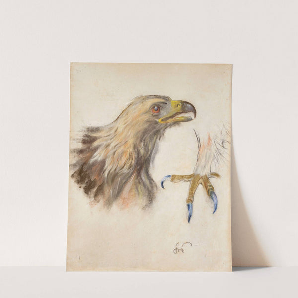 Study of the head and clutches of an eagle by Stanisław Wyspiański