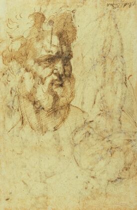 Study of the Head of a Bearded Man (1525)