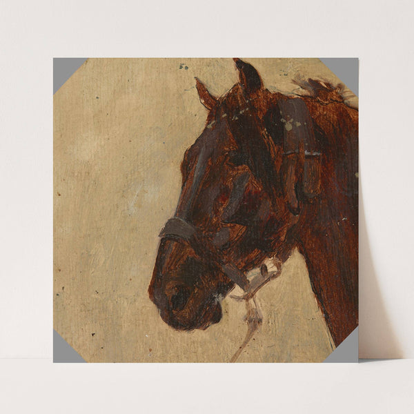 Study of the Horse’s Head (1871-1872) by Maksymilian Gierymski